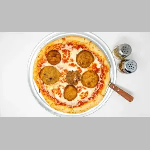 Eggplant Parmigiana Pizza