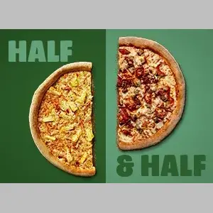 LG-Half and Half Pizza