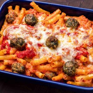 Ziti Meatballs